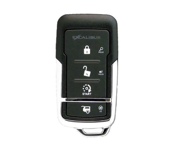 Excalibur 1411-07 Extended Range Transmitter (Requires Programming) 4 Button Remote with Extended Range Antenna and Backlit Buttons