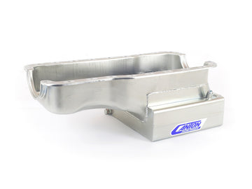 Canton Racing Products 15-680S For Ford 351W Front Sump 12" Wide 14 GA Road Race Pan