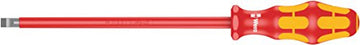 Wera 05006135001 Kraftform Plus VDE 160i Slotted Insulated Screwdriver, Lasertip Wera