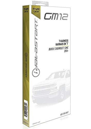 iDatastart ADS-THR-GM12 Remote start T-harness for select 2010-up Buick, Chevrolet, GMC vehicles (CMHCXA0 module also required) Flashlogic