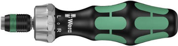Wera 05051461001 Kraftform 816 RA Bitholding Ratcheting Screwdriver, 1/4" Head Wera