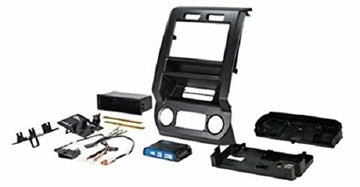 PAC RPK4-FD2201 Dash and Wiring Kit Install fits select 2015-18 Ford Trucks with 4.2" Display (Metallic Black) Pac Audio