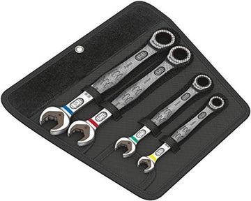 Wera 05073290001 Joker 4pc Metric Ratcheting Combination Wrench Set Wera