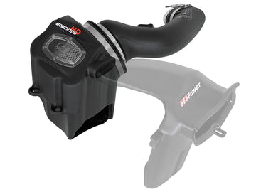 aFe Power 51-73006 Momentum HD Cold Air Intake System w/Pro DRY S Filter Media (Ford Diesel Trucks 17-19 V8-6.7L (td)) Afe Power