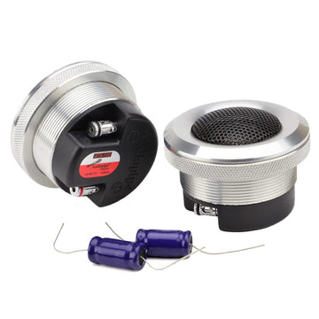 Audiopipe ATX100 1" Aluminum Titanium Tweeter (sold in pairs)100W 4Ohm Audiopipe