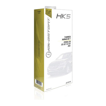 iDatastart HK5 Remote start T-harness for select 2010-up Hyundai and Kia vehicles (CMHCXA0 module also required) Flashlogic