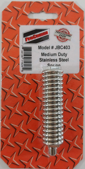 Procomm JBC403 4" Medium Duty Stainless Steel Spring ProComm