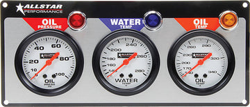 All Star Performance ALL80091 3 Gauge Panel ALL OP/WT/OT ALL80091