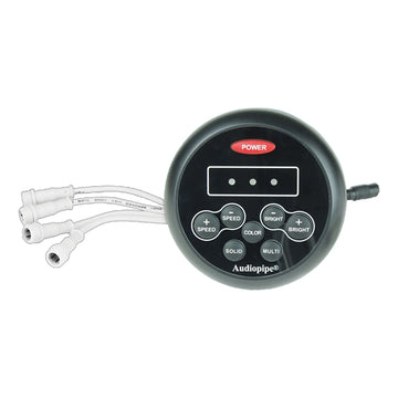 Audiopipe APNL-408CNT Marine Flush Mount LED Radio Control