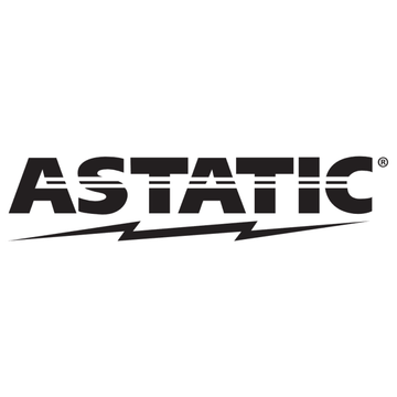 Astatic® 302-10332 - Black Noise Canceling 4-Pin CB Microphone