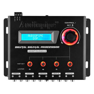 Audiopipe® ADSP-CLEAN-4 - Procesador de sonido de señal digital