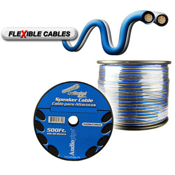 Audiopipe Cable12bls500 12 Ga 500 Flexible Speaker Cable 12 Gague