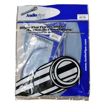 Audiopipe® BMS-BLS-YF-2M - Adaptadores en Y de cable RCA de 1 hembra a 2 machos con revestimiento de PVC flexible de alta resistencia y conectores chapados en oro