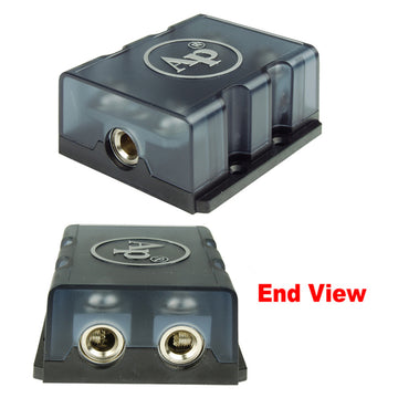 Bloque de distribución con fusibles ANL de 2 posiciones Audiopipe EFB24084ANL Premium