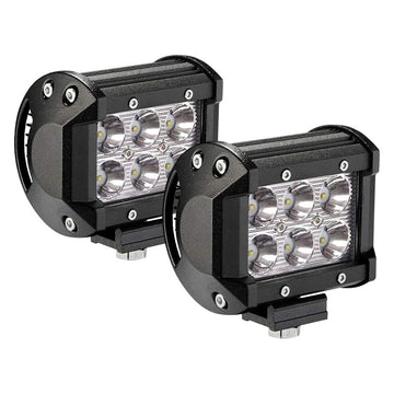 Audiopipe® NL-LB303-18W - 3" 2x18W Cube Flood and Spot Beam LED Lights