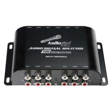 Audiopipe® SPLIT-3003RCA - Multi-Channel Audio Splitter & Line Driver