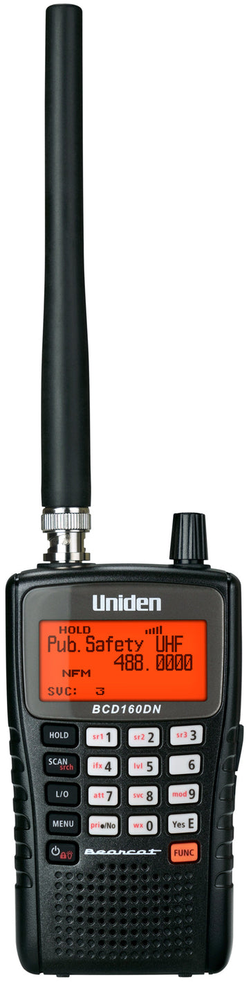 Uniden BCD160DN Base/Mobile Handheld Digital Scanner