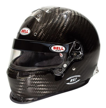Casco Bell Helmets 1204A06 RS7, integral, Snell SA2020, homologado por la FIA, compatible con soporte para cabeza y cuello, fibra de carbono, talla 7-1/8 (unidad)