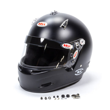 Casco de competición Bell Helmets 1419A16 M.8, Snell SA2020, compatible con soporte para cabeza y cuello, negro mate, extragrande (unidad)