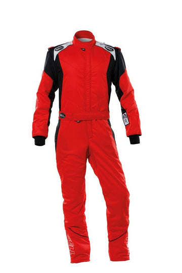 Traje de conducción Bell Helmets BR10044 serie PRO-TX, de una pieza, SFI 3.2A/5, multicapa, tejido ignífugo, rojo/negro, talla extragrande (unidad)