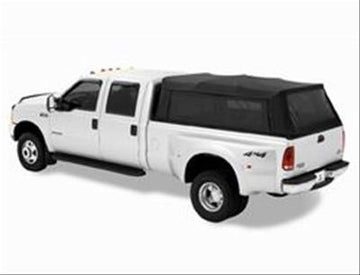 Bestop Supertops for Trucks 7631735 Soft Top, Supertop Truck Bed Cover, Canvas, Black Diamond, Dodge, Ford, Each