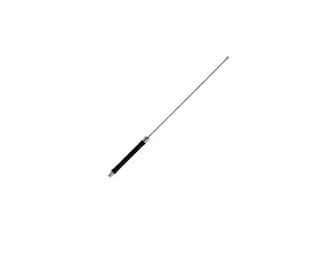 Antena CB Everhardt Tiger C27-0-BLUE de 54 pulg. y 0,375 pulg. con base de 24 hilos y látigo de acero inoxidable, color azul