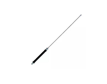 Antena CB Everhardt Tiger C27-0-BLUE de 54 pulg. y 0,375 pulg. con base de 24 hilos y látigo de acero inoxidable, color azul
