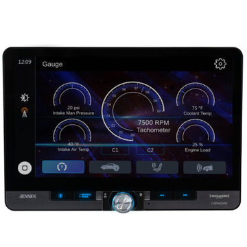 Receptor de radio/AV para coche Jensen CAR140MW de 10,1" con pantalla táctil retroiluminada por LED – CAR140MW