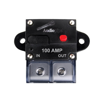 Audiopipe® CB-100A - 100A Manually Resettable Circuit Breaker