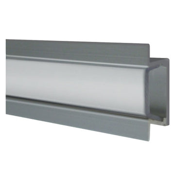 Heise HE-AFMTFL Frosted Aluminum Flush Mount Track - 3 Ft Heise