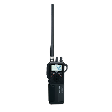 Radio CB portátil Uniden PRO538HHFM con FM - Walkie-talkie 2 en 1 con kit adaptador para vehículo