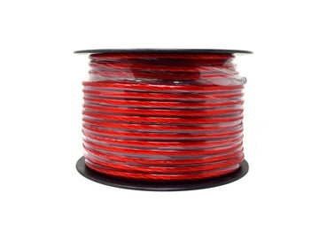 Audiopipe® PS4-100RED - 4 AWG Single 100' Red Stranded GPT Primary Speaker Wire