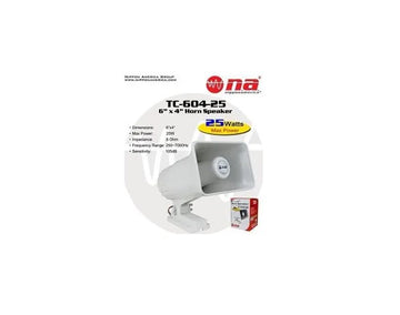 Audiopipe TC60425 Nippon - Altavoz PA resistente a la intemperie (6 x 4"), 25 W