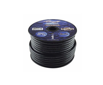 Audiopipe® TMPC-8-100TCB - Marine Series 8 AWG Single 100' White Stranded GPT Power Cable