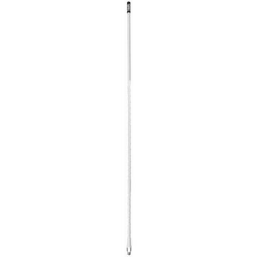 Antena CB Everhardt Tiger TSM2W blanca de 2' y 3/4 de onda Super Flex