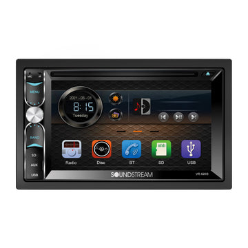 Unidad principal multimedia Soundstream VR-620HB de 6,2” DVD/CD