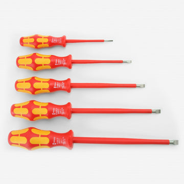 Wera 05346276001 VDE Insulated Slotted and Phillips Screwdriver Set Wera