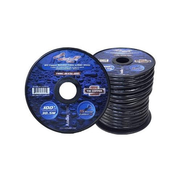 Audiopipe TMSC-16X5L-100 16 GAUGE 100 FEET OFC TIN COPPER MARINE SPEAKER CABLE RGB + WHITE