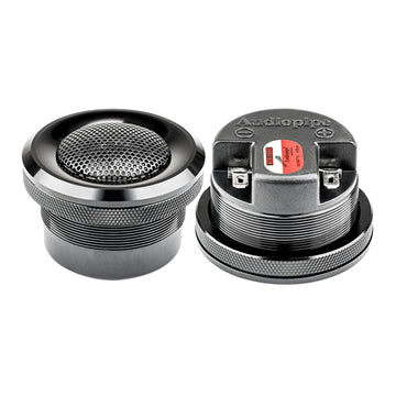 Audiopipe ATX-100B Tweeter de cúpula de seda de 1” ATX-100B