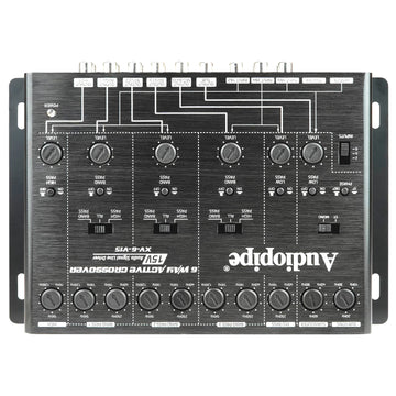 Audiopipe XV-6-V15 - Crossover activo de 6 vías (XV-6-V15)