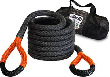 Cuerda de remolque grande Bubba Rope 176720ORG, Big Bubba, 3,18 cm de diámetro, 9,14 m de longitud, 23 000 kg de resistencia a la rotura, ojales naranjas, nailon (unidad)