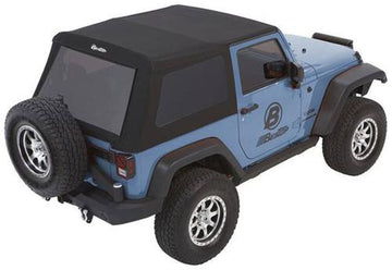 Bestop 54922-17 Trektop NX Glide Sarga Negra 07- Wrangler 2Dr