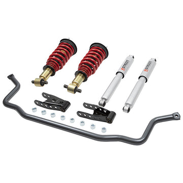 Kit completo Bell Tech 985HK con amortiguadores delanteros ajustables en altura y barra estabilizadora delantera