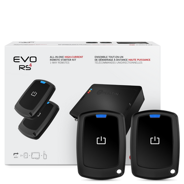 Fortin EVO-ONE-411 1-way long-range RF kit included all-in-one remote starter kit with 2 1-button remotes. Fortin