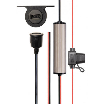 Kit de instalación de puerto de carga USB iSimple IS4324 de 2,4 A