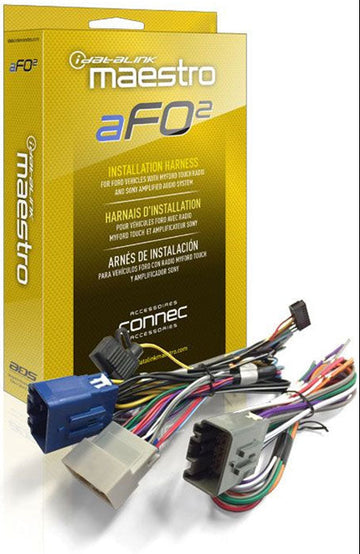 iDatalink Maestro HRN-AR-FO2 AFO2 Plug And Play T-Harness For Select Ford Sony Audio Vehicles 2011-2020 Maestro