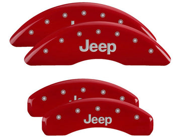 Mgp Caliper Cover 42023SJEPRD Set of 4 Caliper Covers