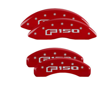 Mgp Caliper Cover 10239SF16RD Set of 4 Caliper Covers Engraved Front and Rear
