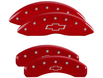 Mgp Caliper Cover 14252SBOWRD Set of 4 Caliper Covers Engraved Front and Rear