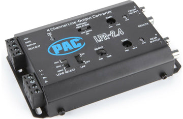 PAC LPA-2.4 LocPro Advanced 4-channel active line output converter — 2-channel in, 4-channel out